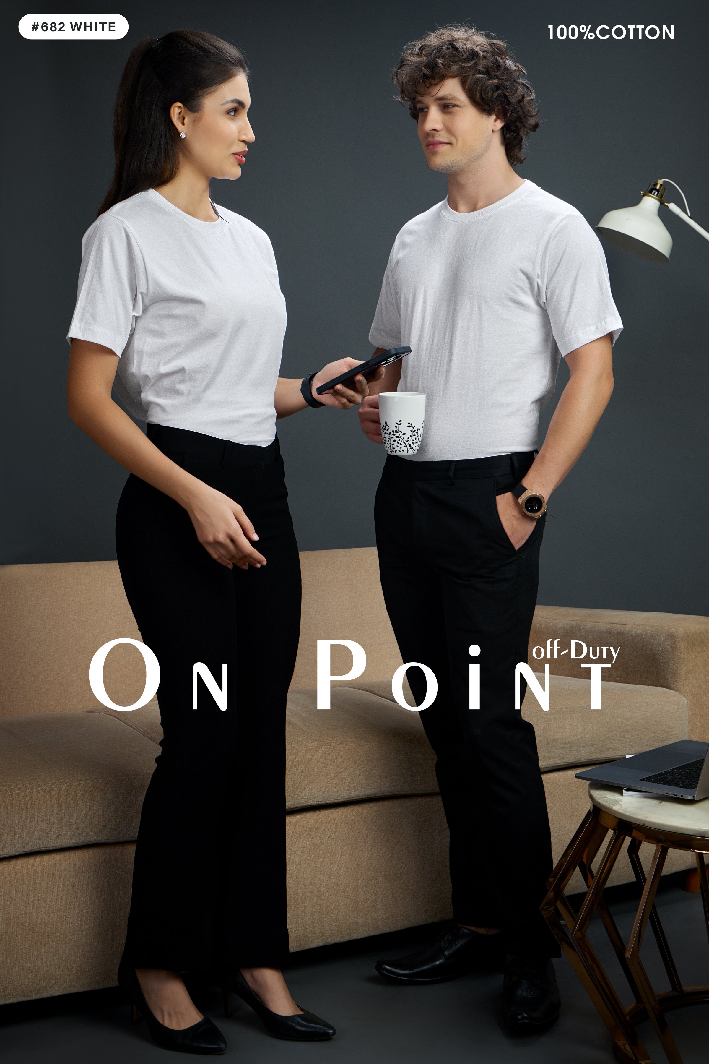 Classic Round neck 100% cotton regular tshirt 180 GSM