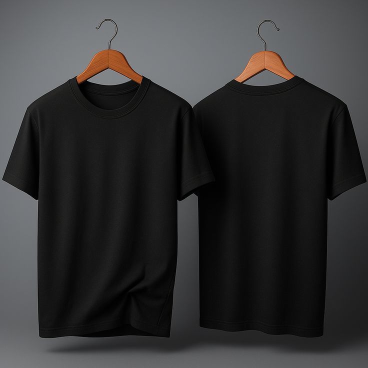 Oversized Premium Heavy 240 GSM Tshirt Black (Unisex)-Terry cotton