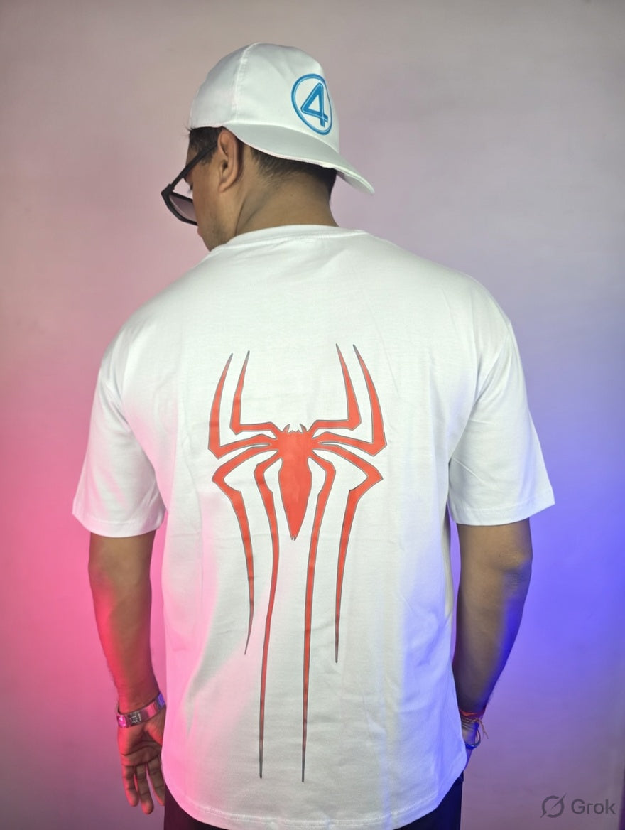 With Great Power Comes Great Responsibility | Spider-Man Black T-Shirt for Men